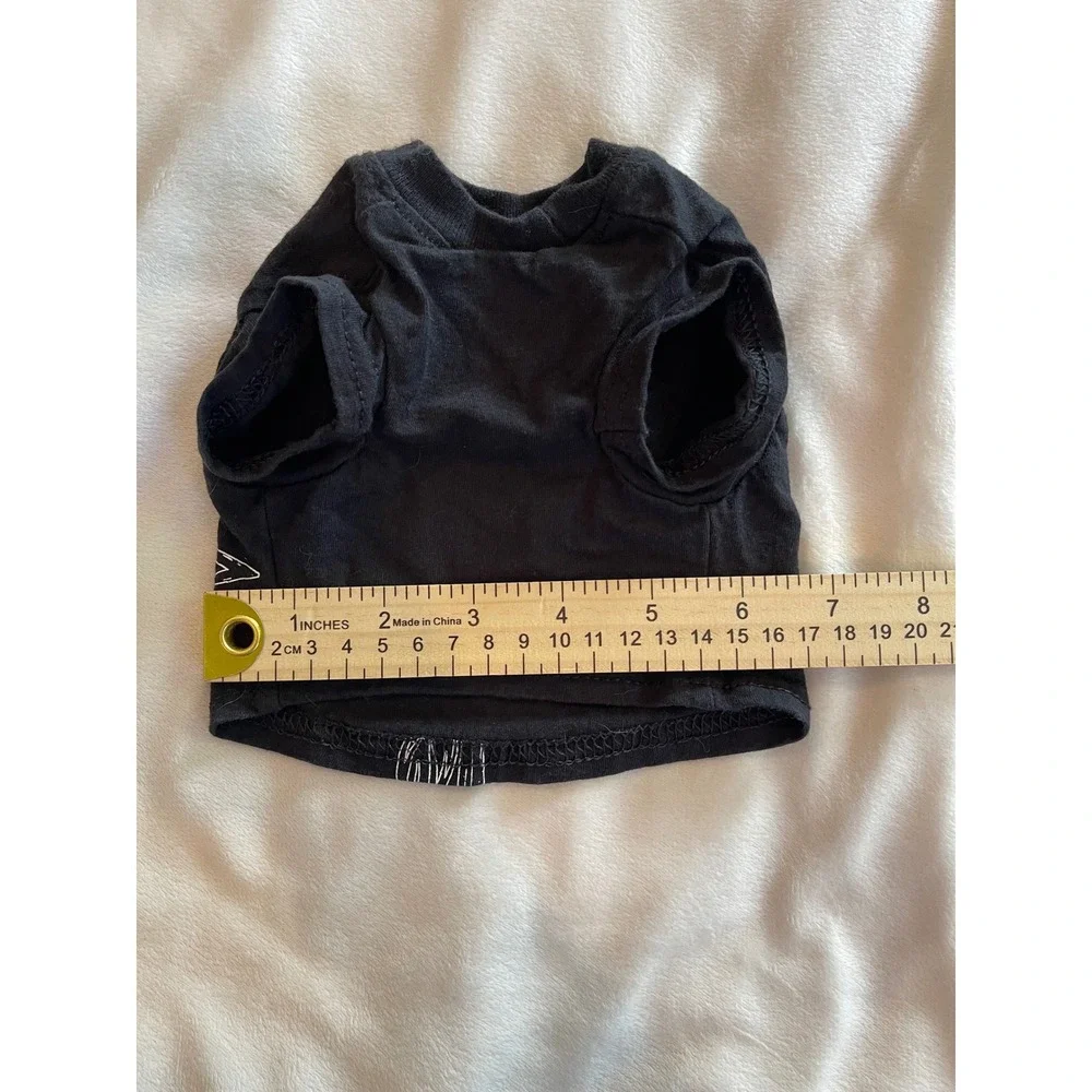 Disney Nightmare Before Christmas Jack Skellington Pet Shirt Black Small Dog Cat